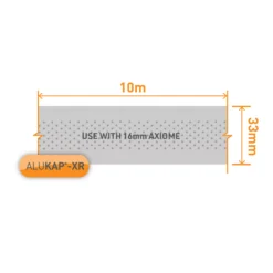 ALUKAP-XR Aluminium Silver Effect Anti-dust Tape (L)10m (W)33mm -Home Paint Store alukap xr aluminium silver effect anti dust tape l 10m w 33mm5060865934013 01t bq
