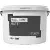 Black Matt Emulsion Paint, 2.5L 1 Black Matt Emulsion Paint, 2.5L -Home Paint Store black matt emulsion paint 2 5l3663602590606 01bq