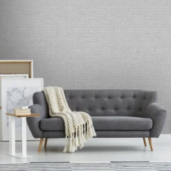 Boutique Chenille Silver Effect Textured Wallpaper -Home Paint Store boutique chenille silver effect textured wallpaper5011583321395 01i bq
