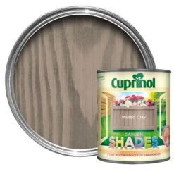 Cuprinol Garden Shades Muted Clay Matt Multi-surface Exterior Wood Paint, 1L
