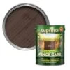 Cuprinol Less Mess Fence Care Rustic Brown Matt Exterior Wood Paint, 5L -Home Paint Store cuprinol less mess fence care rustic brown matt exterior wood paint 5l5010212572795 02c bq