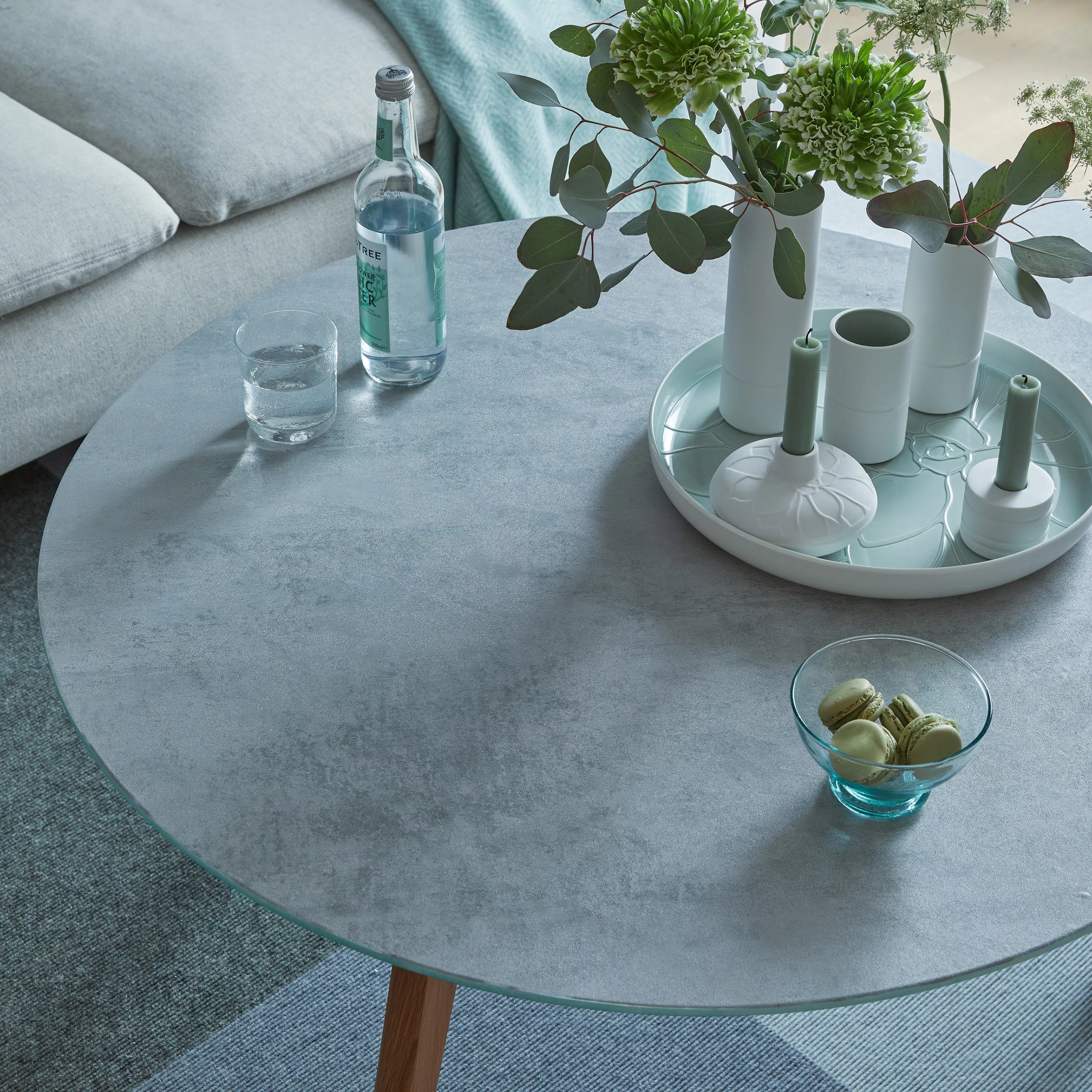 D-C-Fix Grey Concrete Effect Self-adhesive Film (L)2.1m (W)900mm 6 D-C-Fix Grey Concrete Effect Self-adhesive Film (L)2.1m (W)900mm - Image 4