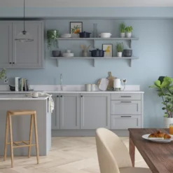 Dulux Easycare Bathroom Coastal Grey Soft Sheen Emulsion Paint, 2.5L -Home Paint Store dulux easycare bathroom coastal grey soft sheen emulsion paint 2 5l5010212618400 05i bq