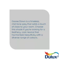 Dulux Easycare Bathroom Goose Down Soft Sheen Wall Paint, 2.5L 14 Dulux Easycare Bathroom Goose Down Soft Sheen Wall Paint, 2.5L -Home Paint Store dulux easycare bathroom goose down soft sheen wall paint 2 5l5010212668559 36c bq