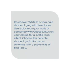 Dulux Easycare Cornflower White Matt Emulsion Paint, 2.5L -Home Paint Store dulux easycare cornflower white matt emulsion paint 2 5l5010212623947 36c bq