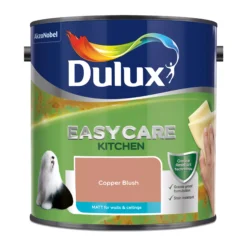 Dulux Easycare Kitchen Copper Blush Matt Wall Paint, 2.5L 11 Dulux Easycare Kitchen Copper Blush Matt Wall Paint, 2.5L -Home Paint Store dulux easycare kitchen copper blush matt wall paint 2 5l5010212668429 08c bq