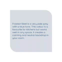 Dulux Easycare Kitchen Frosted Steel Matt Emulsion Paint, 2.5L -Home Paint Store dulux easycare kitchen frosted steel matt emulsion paint 2 5l5010212503805 36c bq