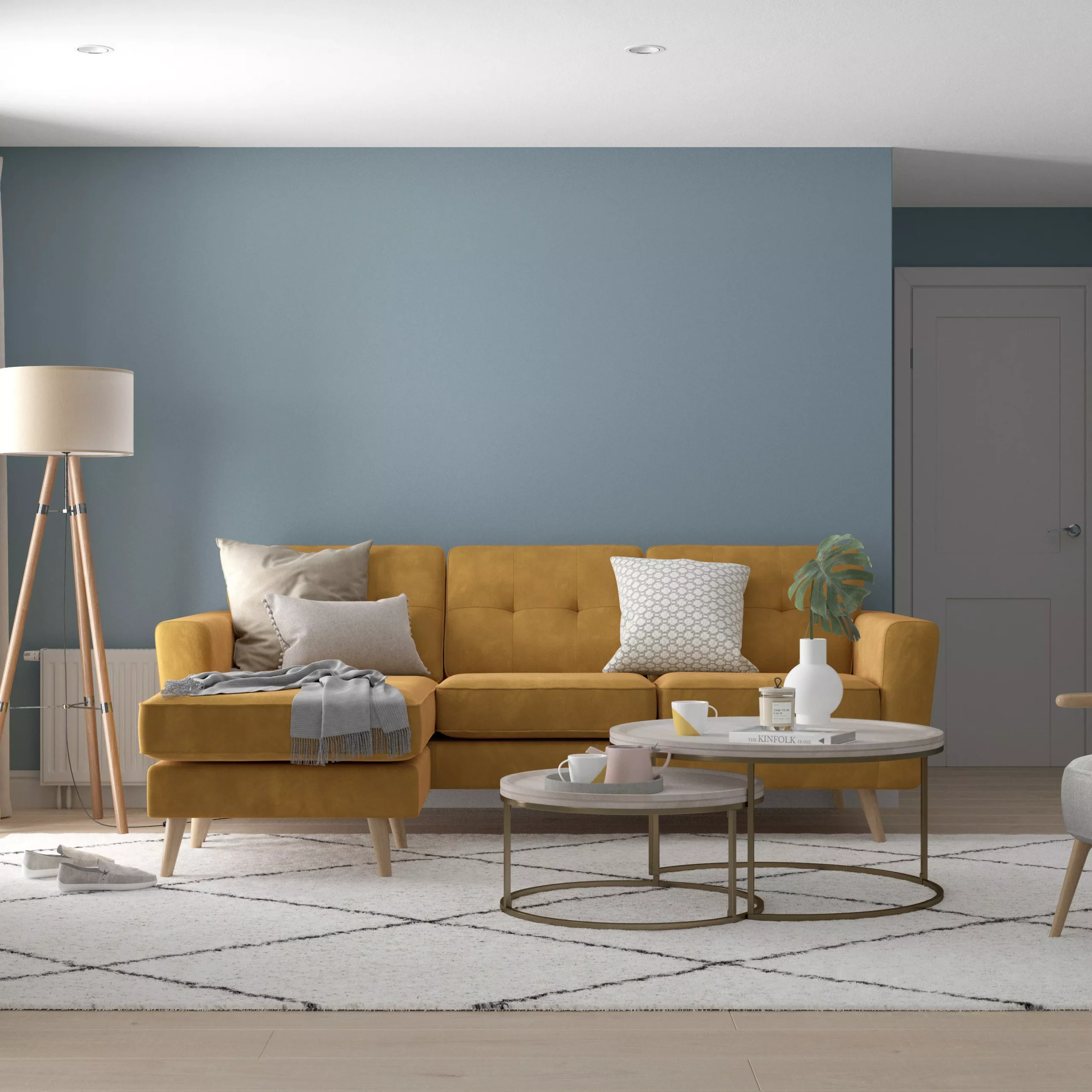 Dulux Easycare Washable & Tough Denim Drift Matt Wall Paint, 5L 6 Dulux Easycare Washable & Tough Denim Drift Matt Wall Paint, 5L - Image 4