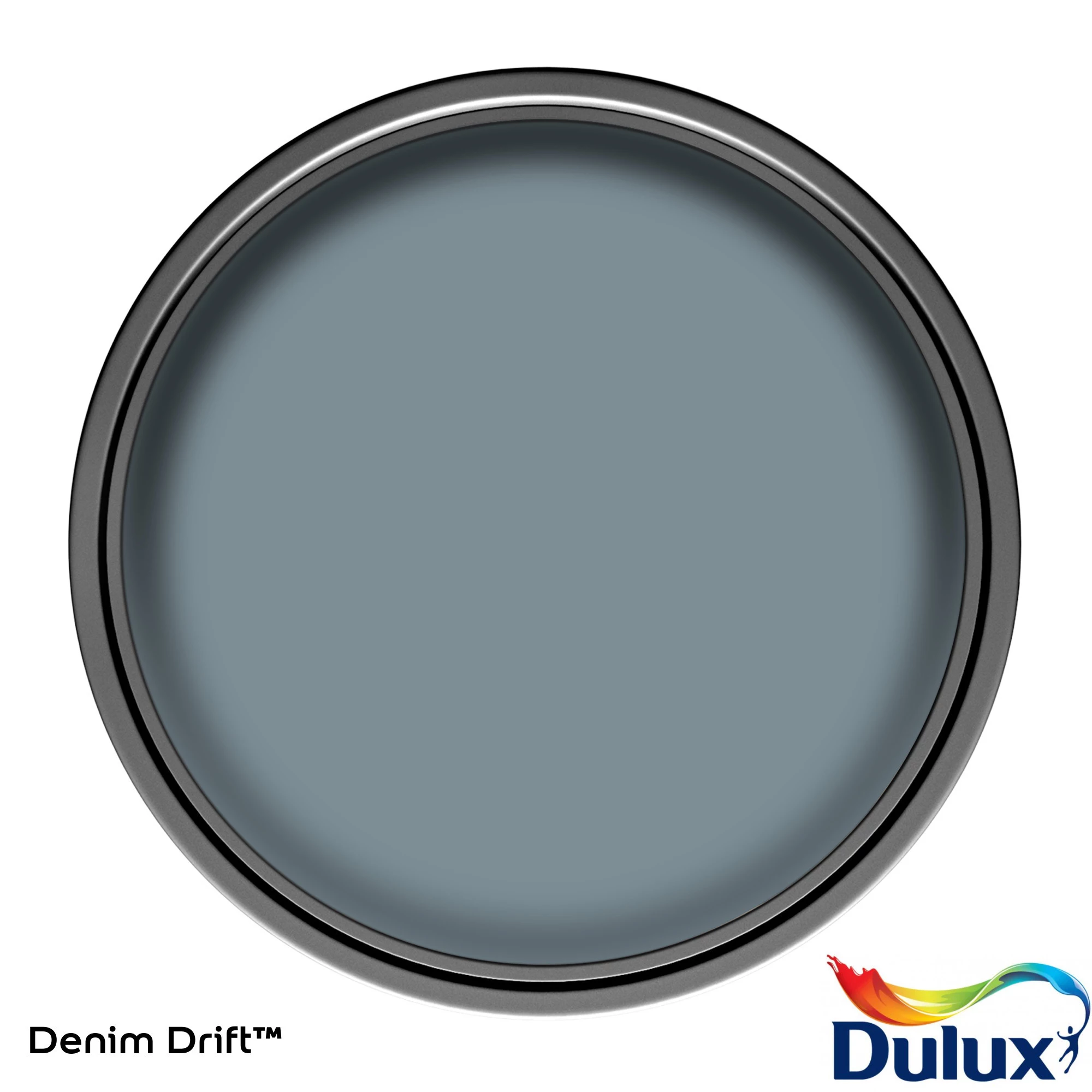 Dulux Easycare Washable & Tough Denim Drift Matt Wall Paint, 5L 5 Dulux Easycare Washable & Tough Denim Drift Matt Wall Paint, 5L - Image 3