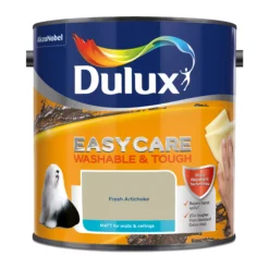 Dulux Easycare Washable & Tough Fresh Artichoke Matt Wall Paint, 2.5L -Home Paint Store dulux easycare washable tough fresh artichoke matt wall paint 2 5l5010212658642 08c bq