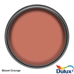 Dulux One Coat Blood Orange Matt Emulsion Paint, 1.25L -Home Paint Store dulux one coat blood orange matt emulsion paint 1 25l5010212659731 21c