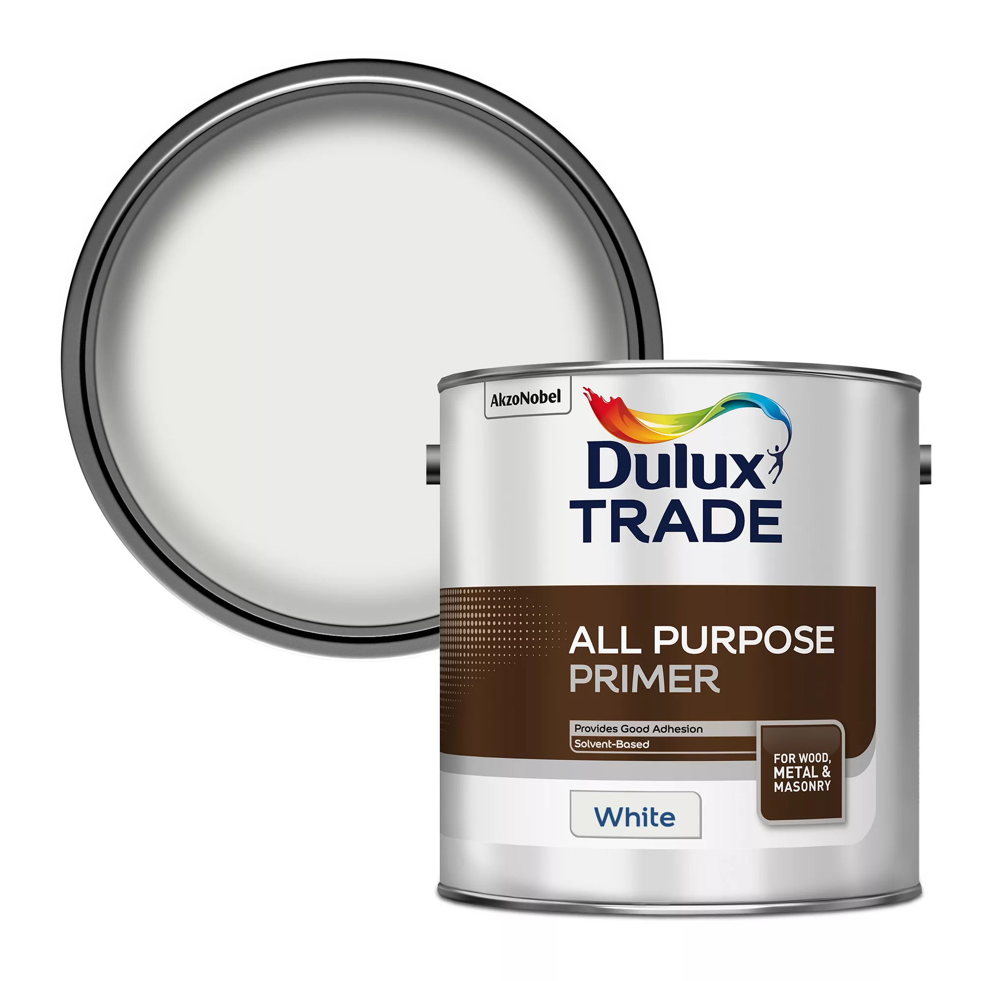 Dulux Trade Grey Multi-surface Primer, 2.5L 3 Dulux Trade Grey Multi-surface Primer, 2.5L