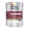 Dulux Trade Weathershield Pure Brilliant White Smooth Masonry Paint, 5L Tin -Home Paint Store dulux trade weathershield pure brilliant white smooth masonry paint 5l tin5010212660980 02c bq