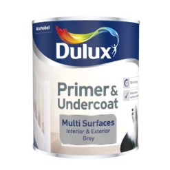 Dulux Universal Grey Multi-surface Primer & Undercoat, 750ml -Home Paint Store dulux universal grey multi surface primer undercoat 750ml5010212641422 08c bq