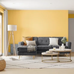 Dulux Walls & Ceilings Banana Split Silk Emulsion Paint, 2.5L -Home Paint Store dulux walls ceilings banana split silk emulsion paint 2 5l5010212640104 02i bq