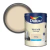 Dulux Walls & Ceilings Ivory Matt Emulsion Paint, 5L -Home Paint Store dulux walls ceilings ivory matt emulsion paint 5l5010212495452 02c bq