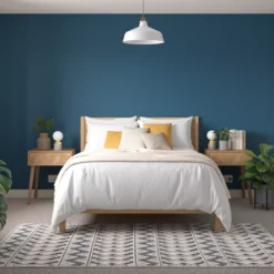 Dulux Weathershield Indigo Shade Satinwood Emulsion Paint, 750ml -Home Paint Store dulux weathershield indigo shade satinwood emulsion paint 750ml5010212651537 02i bq