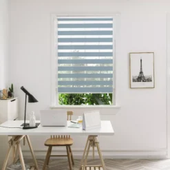 Elin Corded Light Blue Striped Day & Night Roller Blind (W)180cm (L)180cm -Home Paint Store elin corded light blue striped day night roller blind w 180cm l 180cm5059340444543 02i