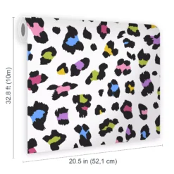 Envy Big Cat Tutti Frutti Animal Print Smooth Wallpaper -Home Paint Store envy big cat tutti frutti animal print smooth wallpaper5011583528145 02t