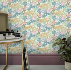 Envy So Exotic Day Floral Smooth Wallpaper -Home Paint Store envy so exotic day floral smooth wallpaper5011583531688 21i