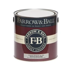 Farrow & Ball Estate Paean Black No.294 Matt Emulsion Paint, 2.5L -Home Paint Store farrow ball estate paean black no 294 matt emulsion paint 2 5l5029496889420 08c bq