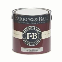 Farrow & Ball Estate Strong White No.2001 Matt Emulsion Paint, 2.5L 8 Farrow & Ball Estate Strong White No.2001 Matt Emulsion Paint, 2.5L -Home Paint Store farrow ball estate strong white no 2001 matt emulsion paint 2 5l5029496622126 08c bq