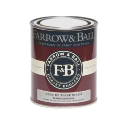 Farrow & Ball Estate Vert De Terre No.234 Eggshell Paint, 750ml -Home Paint Store farrow ball estate vert de terre no 234 eggshell paint 750ml5029496753479 08c bq