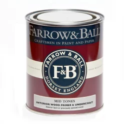 Farrow & Ball Mid Tones Wood Primer & Undercoat, 750ml -Home Paint Store farrow ball mid tones wood primer undercoat 750ml5029496023503 08c bq