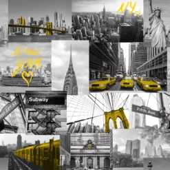 Festuca Multicolour New York Smooth Wallpaper -Home Paint Store festuca multicolour new york smooth wallpaper3663602560456 38c bq