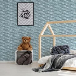 Fresco Blue Sea Swirl Smooth Wallpaper -Home Paint Store fresco blue sea swirl smooth wallpaper5011583516197 02i bq