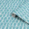 Fresco Blue Sea Swirl Smooth Wallpaper -Home Paint Store fresco blue sea swirl smooth wallpaper5011583516197 36c bq