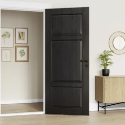 GoodHome Black Satin Multi-surface Furniture Wood Varnish, 750ml -Home Paint Store goodhome black satin multi surface furniture wood varnish 750ml5059340486703 01i