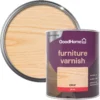 GoodHome Clear Gloss Multi-surface Furniture Wood Varnish, 750ml 1 GoodHome Clear Gloss Multi-surface Furniture Wood Varnish, 750ml -Home Paint Store goodhome clear gloss multi surface furniture wood varnish 750ml5059340486796 21c