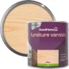 GoodHome Clear Satin Multi-surface Furniture Wood Varnish, 2.5L -Home Paint Store goodhome clear satin multi surface furniture wood varnish 2 5l5059340486604 21c