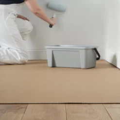 GoodHome Corrugated Paper Dust Sheet, (L)12m, (W)0.6m 11 GoodHome Corrugated Paper Dust Sheet, (L)12m, (W)0.6m -Home Paint Store goodhome corrugated paper dust sheet l 12m w 0 6m5059340015262 31i