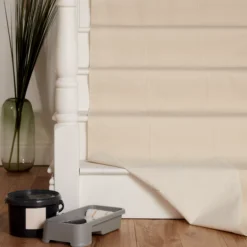 GoodHome Cotton Dust Sheet, (L)7m, (W)1m -Home Paint Store goodhome cotton dust sheet l 7m w 1m5059340015316 35i