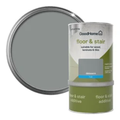 GoodHome Durable Delaware Matt Floor & Stair Paint, 750ml