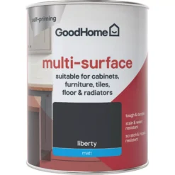 GoodHome Durable Liberty Matt Multi-surface Paint, 750ml -Home Paint Store goodhome durable liberty matt multi surface paint 750ml3663602585640 02c