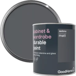 GoodHome Durable Sedona Matt Cabinet & Wardrobe Paint, 750ml 10 GoodHome Durable Sedona Matt Cabinet & Wardrobe Paint, 750ml -Home Paint Store goodhome durable sedona matt cabinet wardrobe paint 750ml3663602583158 02bq