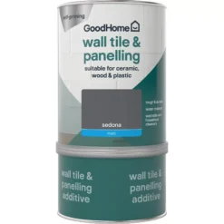 GoodHome Durable Sedona Matt Wall Tile & Panelling Paint, 750ml 8 GoodHome Durable Sedona Matt Wall Tile & Panelling Paint, 750ml -Home Paint Store goodhome durable sedona matt wall tile panelling paint 750ml3663602583820 02c