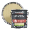 GoodHome Extreme Outdoor Clear Satin Quick Dry Wood Stain, 2.5L -Home Paint Store goodhome extreme outdoor clear satin quick dry wood stain 2 5l5059340297552 21c
