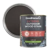 GoodHome Extreme Outdoor Rustic Oak Satin Quick Dry Wood Stain, 750ml -Home Paint Store goodhome extreme outdoor rustic oak satin quick dry wood stain 750ml5059340297507 21c