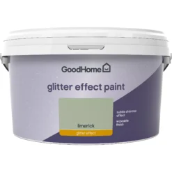 GoodHome Feature Walls Limerick Glitter Effect Emulsion Paint, 2L -Home Paint Store goodhome feature walls limerick glitter effect emulsion paint 2l5059340273365 02c
