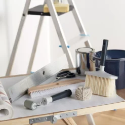 GoodHome Foldable Pasting Table, (L)1780mm (W)560mm (H)710mm -Home Paint Store goodhome foldable pasting table l 1780mm w 560mm h 710mm5059340015415 39i