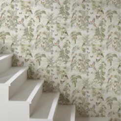 GoodHome Lipia Multicolour Jungle Glitter & Mica Effect Textured Wallpaper -Home Paint Store goodhome lipia multicolour jungle glitter mica effect textured wallpaper3663602561408 01i bq