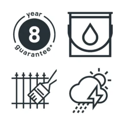 GoodHome Outdoor Black Satinwood Exterior Metal Paint, 750ml Tin 11 GoodHome Outdoor Black Satinwood Exterior Metal Paint, 750ml Tin -Home Paint Store goodhome outdoor black satinwood exterior metal paint 750ml tin5059340296050 03t