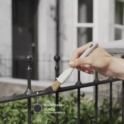 GoodHome Outdoor Black Satinwood Exterior Metal Paint, 750ml Tin 13 GoodHome Outdoor Black Satinwood Exterior Metal Paint, 750ml Tin -Home Paint Store goodhome outdoor black satinwood exterior metal paint 750ml tin5059340296050 19i EN 2022