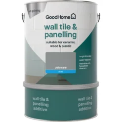 GoodHome Renovation Delaware Matt Wall Tile & Panelling Paint, 2L -Home Paint Store goodhome renovation delaware matt wall tile panelling paint 2l5059340288444 02c
