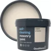 GoodHome Self-cleaning Magnolia Smooth Matt Masonry Paint, 10L 2 GoodHome Self-cleaning Magnolia Smooth Matt Masonry Paint, 10L -Home Paint Store goodhome self cleaning magnolia smooth matt masonry paint 10l3663602521983 02c bq