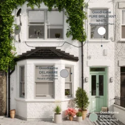 GoodHome Self-cleaning Pure Brilliant White Smooth Matt Masonry Paint, 10L -Home Paint Store goodhome self cleaning pure brilliant white smooth matt masonry paint 10l5059340297057 19i EN 2022